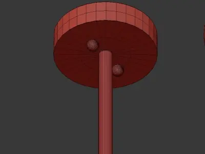 Mace Chandelier 3D model
