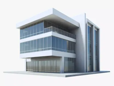 Office Building 3D model
