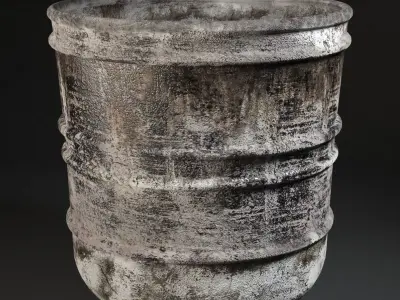 old pot 3D model