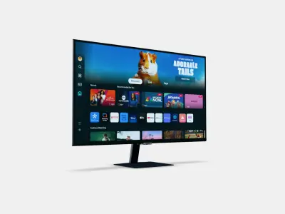 32 Smart Monitor M5 M50D FHD - LS32DM500EUXDU 3D model