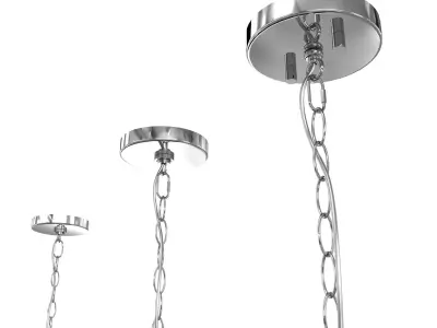 Progress Lighting Goodwin Chandelier 3D model