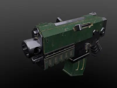 Boltgun Darktide Warhammer 40k  3D print model