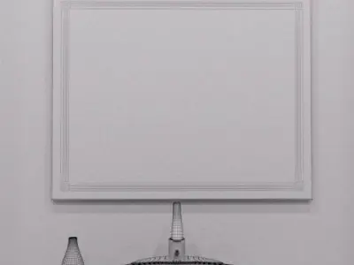 Illuminated Mirror 12 3D model