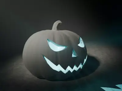 The Jack Lantern of Whispers 3d print  3D print model