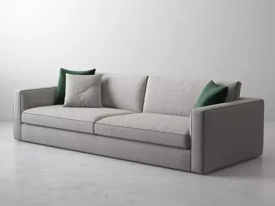 Laguna 3 Seater Maxi Sofa 3D model