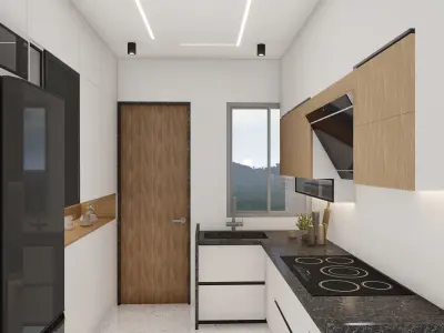 THE ONE WORLD Luxurious Custom Interior Design in Rajkot 3D model