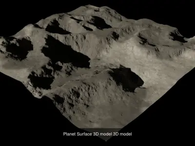 Landscape 3D models 3D Model Pack