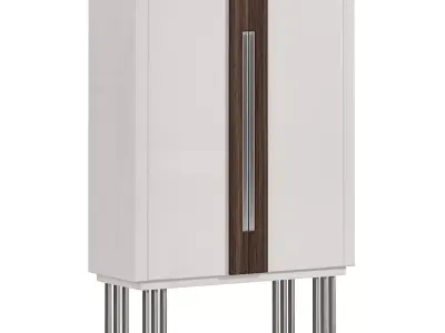 Cartye Bar Cabinet 2  3D model