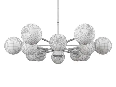 KARRINGTON CHANDELIER Low-poly 3D model