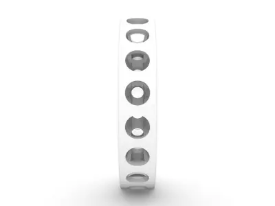 Lightweight Construction Ring  3D print model