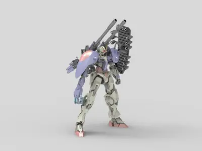 Gundam 00 Orc Mode 3D model