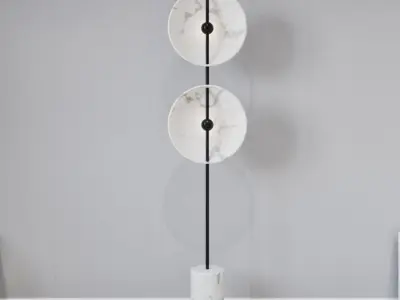 Floor lamp Rakumba Lighting Mito floor lamp 3D model