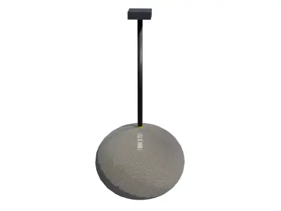 Stamen pendant lamp with pbr materials Low-poly 3D model