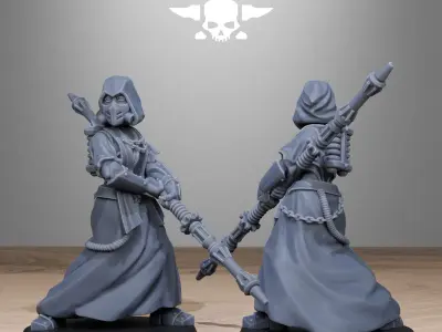 Scavenger Sister Priests 3D print model