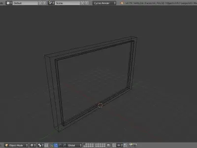Exit Sign Free low-poly 3D model purchase