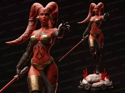 StarWars Darth Talon 3D print model