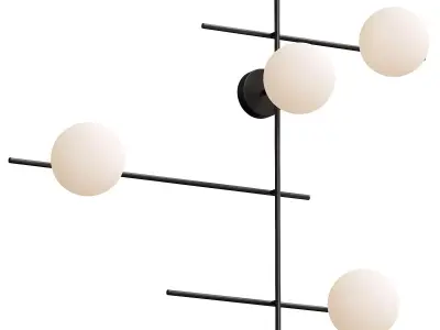  Mikado wall light 3D model