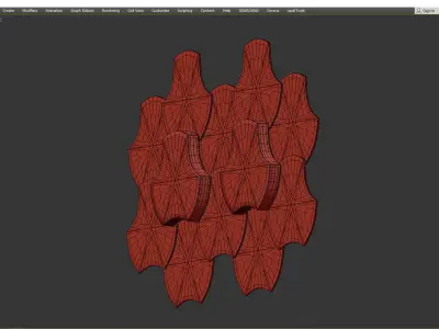 Vele Luce Pala Low-poly 3D model