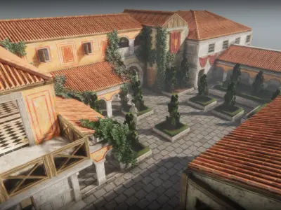 Roman Villa II 3D model