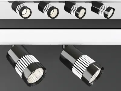 Glitz Led Spot Light 3D model