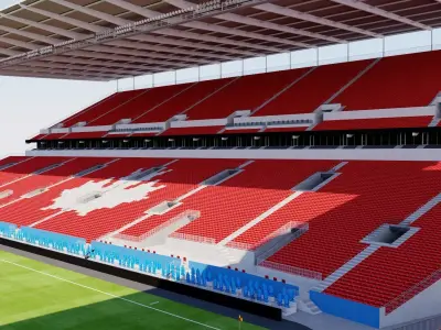 BMO Field - Toronto - Canada 3D model