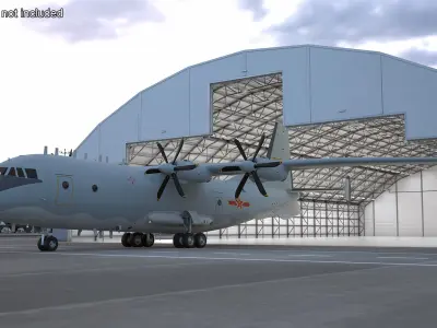  Medium Military Transport Aircraft Shaanxi Y 9 