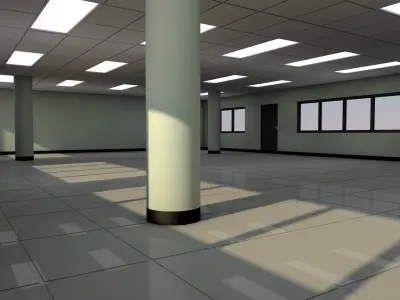 Warehouse 3D model