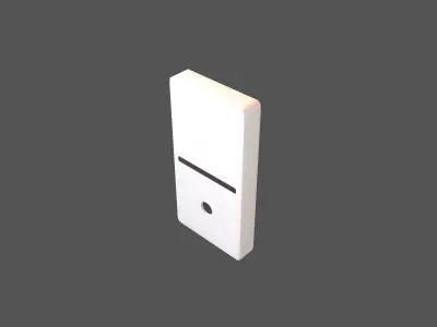 Dominoes V5 Pack 01 Low-poly 3D model