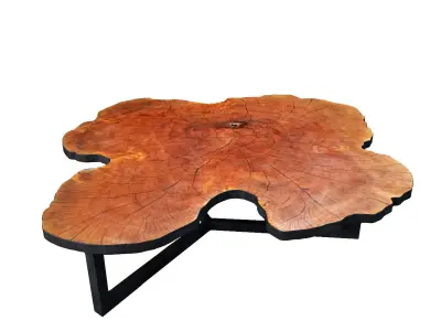 Lychee Stump Table 3D model