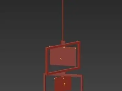 FOLIO follio pendant light 3D model