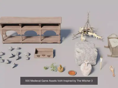 Mega Game Assets 3D Model Pack