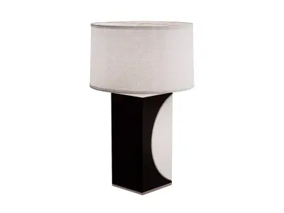 Half Moon Table Lamp 3D model