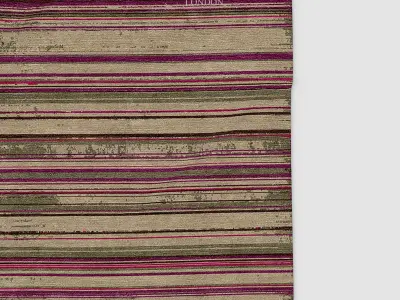 Rug Faded Stripe 3D model