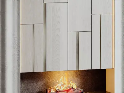 Fireplace 42 3D model