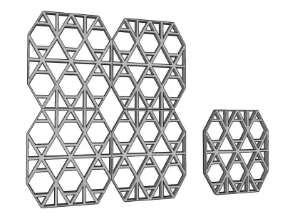  architectural shell 3D model