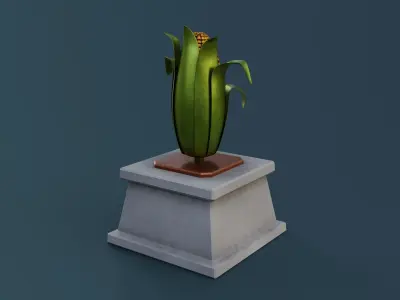Corn Monument 3D model