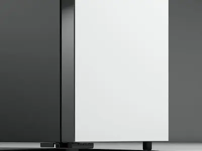 SAMSUNG BESPOKE REFRIGERATOR 2 DOOR PLUS 1 DOOR 3D model
