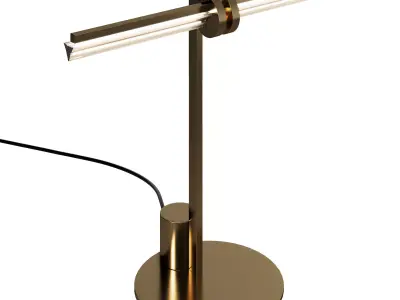 Optical Table light Low-poly 3D model