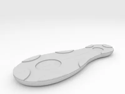 Bench Park 4 3D model