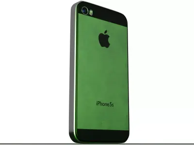 Iphone 5s Low-poly 3D model