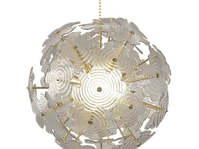 sputnik pendant light 3D model