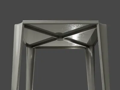 plastic table and chair 3D Model Pack