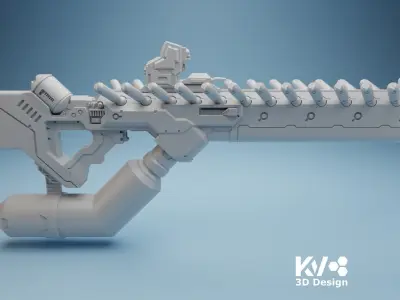 KV-District 9 AMR-B05 - Full Size 3D print model