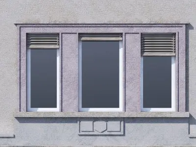 Berlin street building NO102 3D model