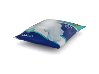 Incontinence pads Incontinence Pads Low-poly 3D model