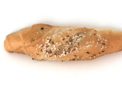 Baguette 006 3D model