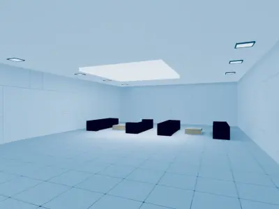 Sci-Fi Lab Environment Pack Low-poly 3D model