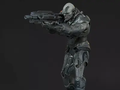 WestlandReaper6 Low-poly 3D model