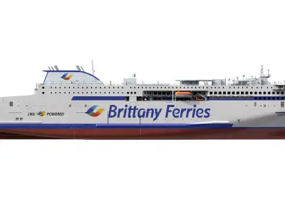 Santona Brittany Ferries Passenger and Vehicle RoPax Ferry 