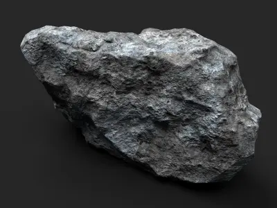 Rock 16-5 Low-poly 3D model